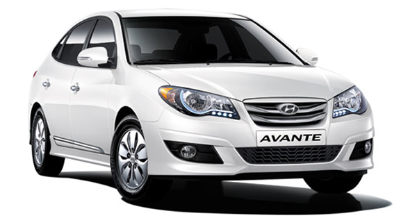 Cho thue xe Huyndai Avante 1 Cho thue xe Huyndai Avante 1