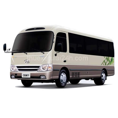 Cho thue xe co lai Hyundai County Limousine 29 cho