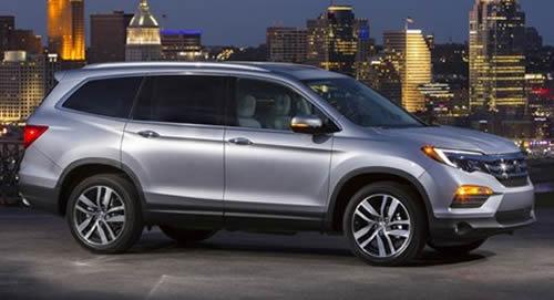 Hình ảnh Honda Pilot 2016 với giá bán 654 triệu đồng Hinh anh Honda Pilot 2016 voi gia ban 654 trieu dong