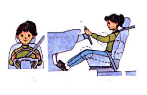 Cách điều chỉnh ghế ngồi, gương chiếu hậu và cài dây an toàn đúng cách-1 Cach dieu chinh ghe ngoi, guong chieu hau va day an toan dung cach-1